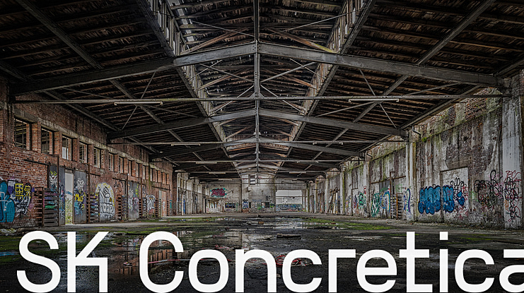 SK Concretica Font