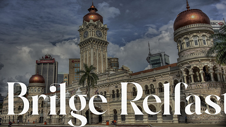 Brilge Relfast Font