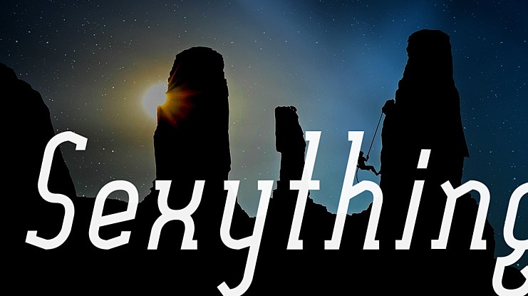 Sexything Font Family