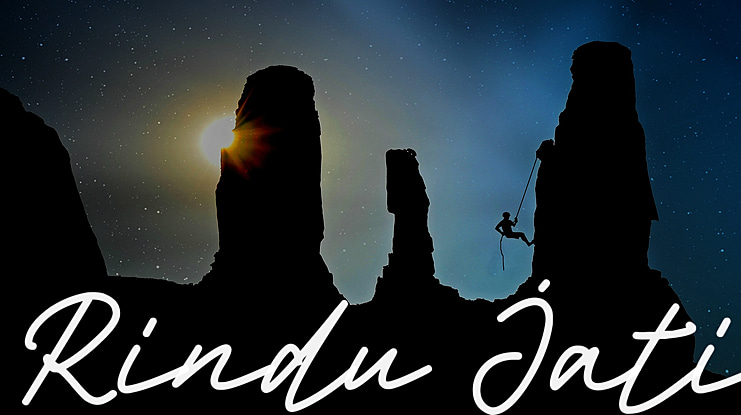 Rindu Jati Font
