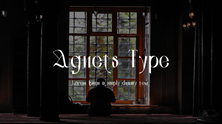 Agnets Type Font