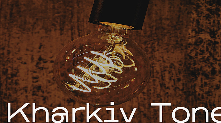 Kharkiv Tone Font