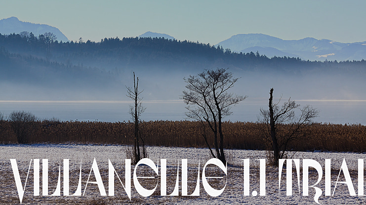 Villanelle 1.1 Trial Font