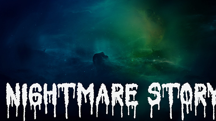 Nightmare Story Font