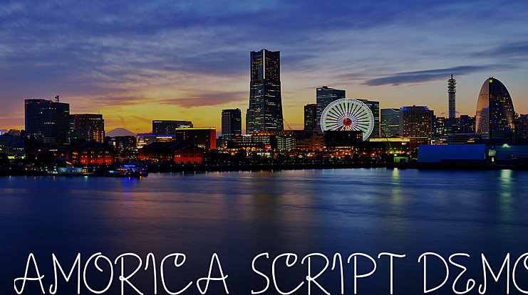 AMORICA SCRIPT DEMO Font Family