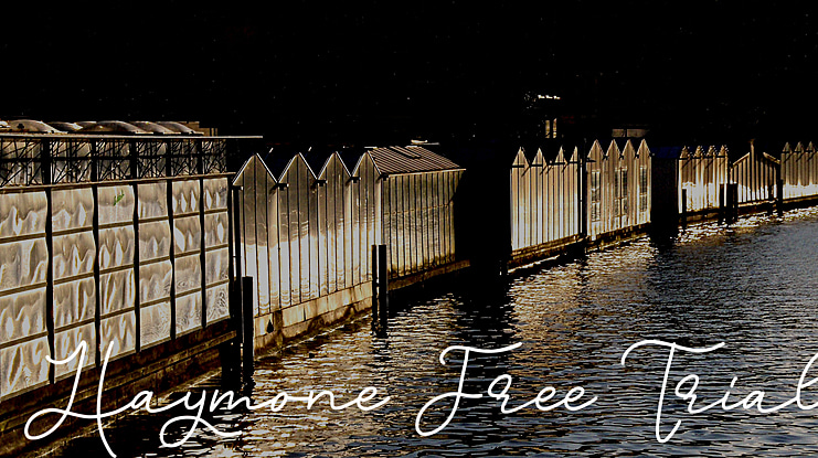 Haymone Free Trial Font