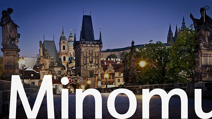 Minomu Font Family