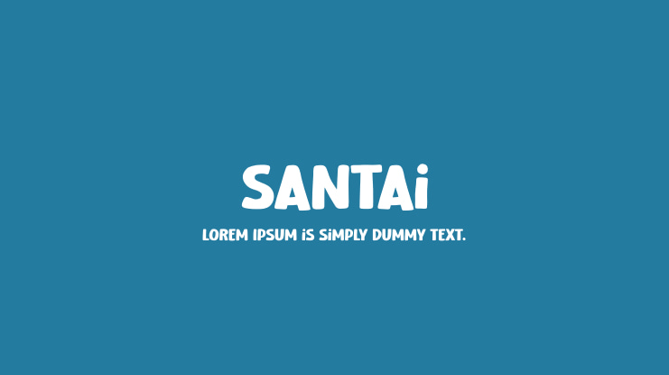 Santai Font