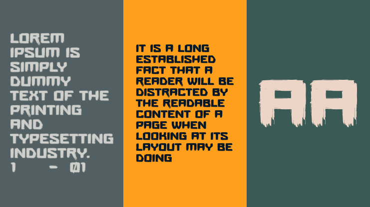 Ruckle Font