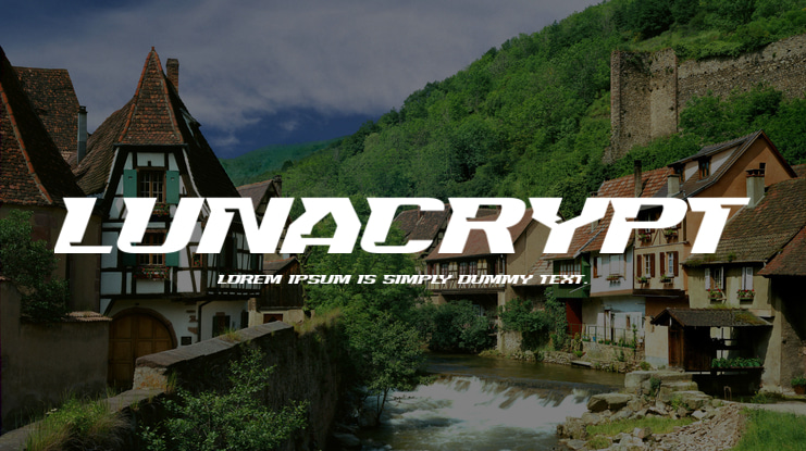 Lunacrypt Font
