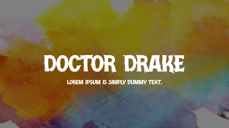 Doctor Drake Font