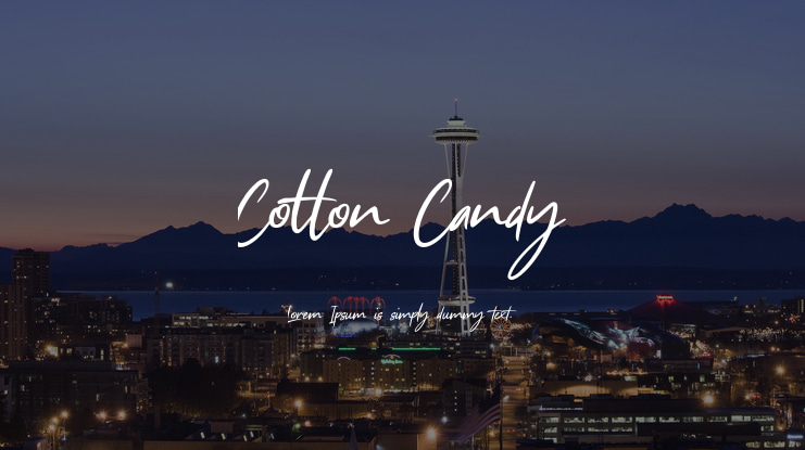 Cotton Candy Font