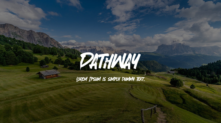Pathway Font