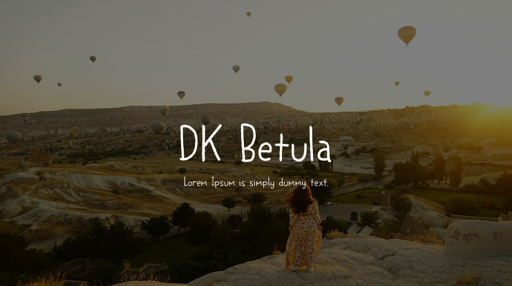 DK Betula Font