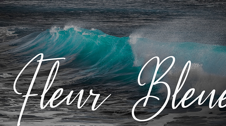 Fleur Bleue Font