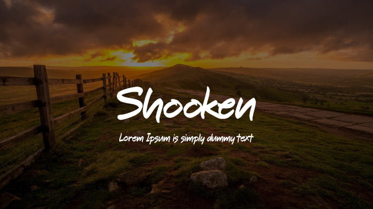 Shooken Font