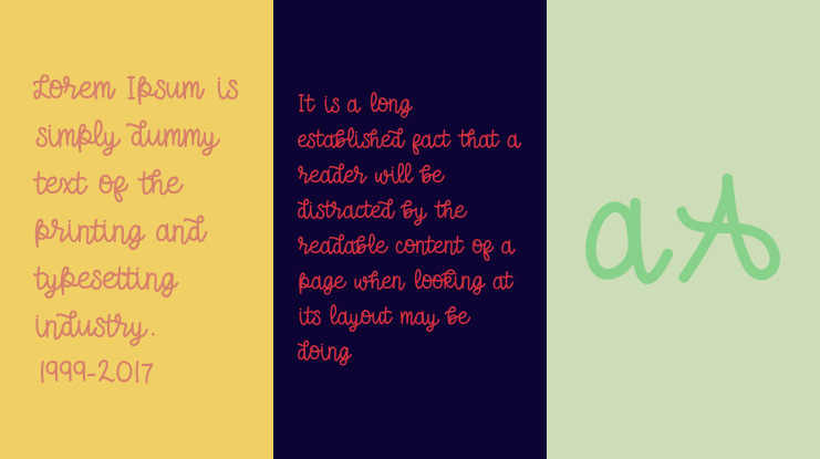 BlushberryScript Font