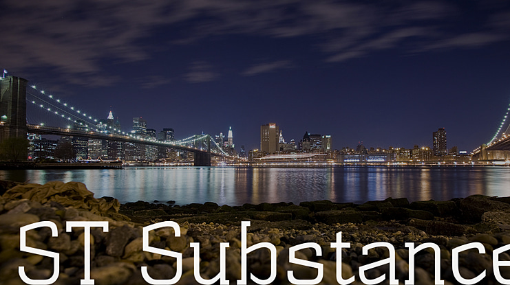 ST Substance Font