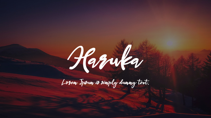 Haruka Font