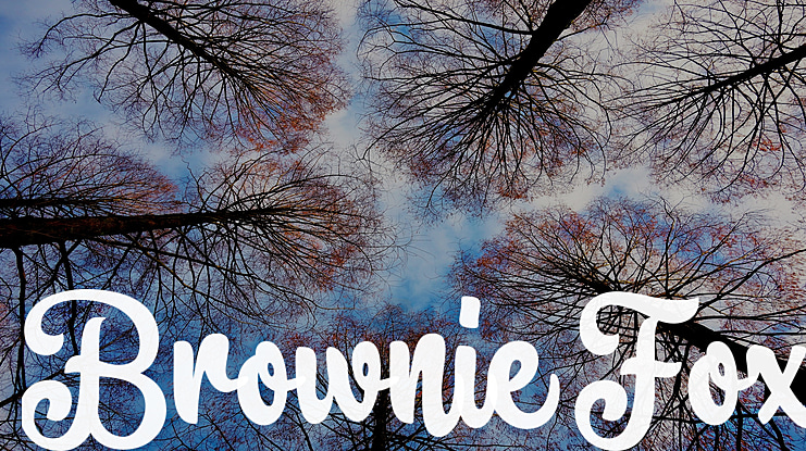 Brownie Fox Font