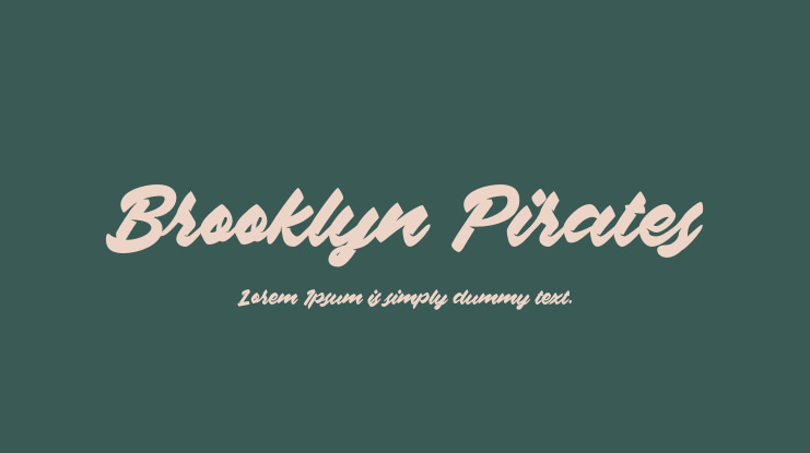Brooklyn Pirates Font
