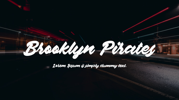 Brooklyn Pirates Font
