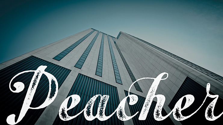 Peacher Font