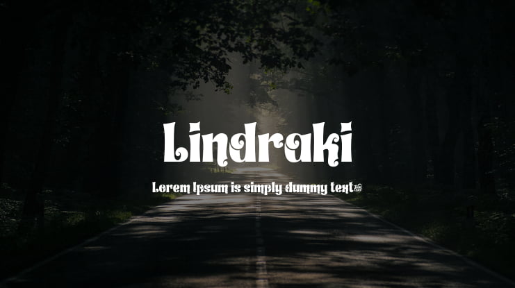 Lindraki Font