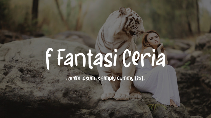 f Fantasi Ceria Font