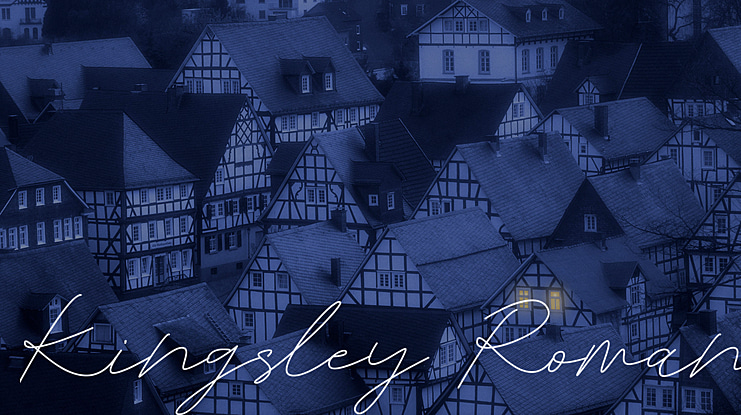 Kingsley Roman Font