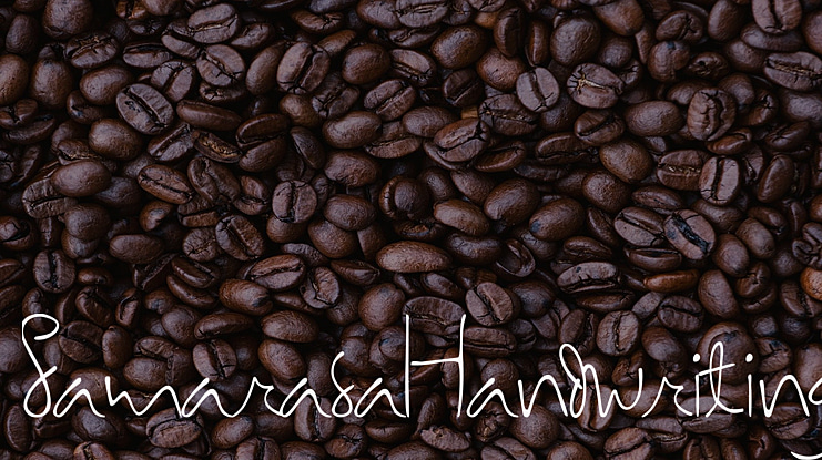 SamarasaHandwriting Font