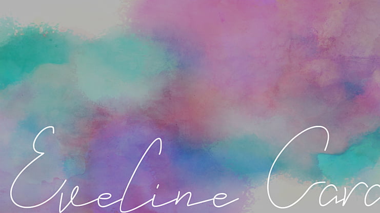 Eveline Cara Font