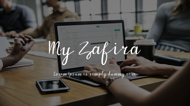 My Zafira Font