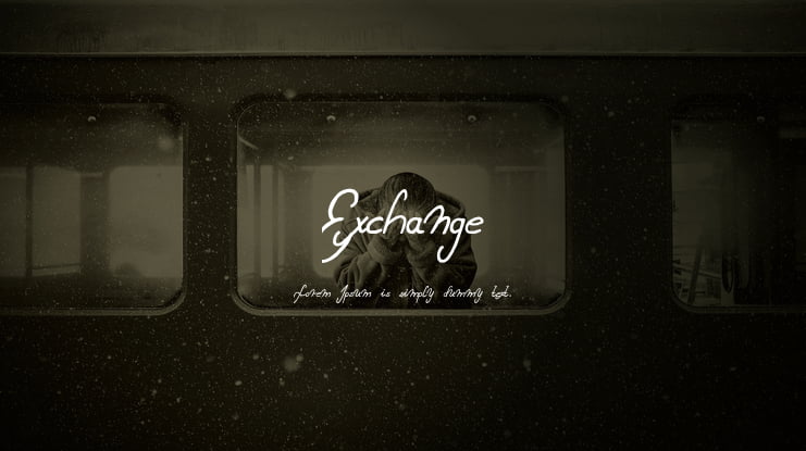 Exchange Font