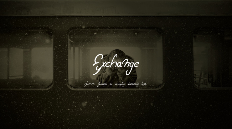 Exchange Font