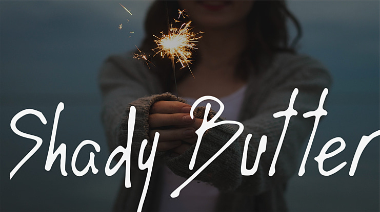 Shady Butter Font