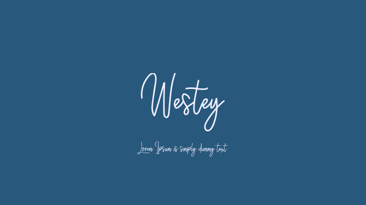 Westey Font