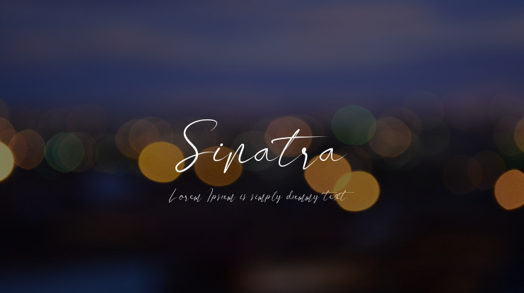 Sinatra Font