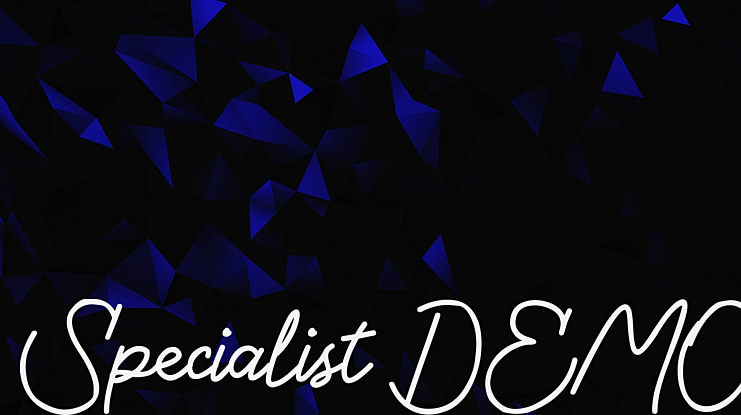 Specialist DEMO Font Family