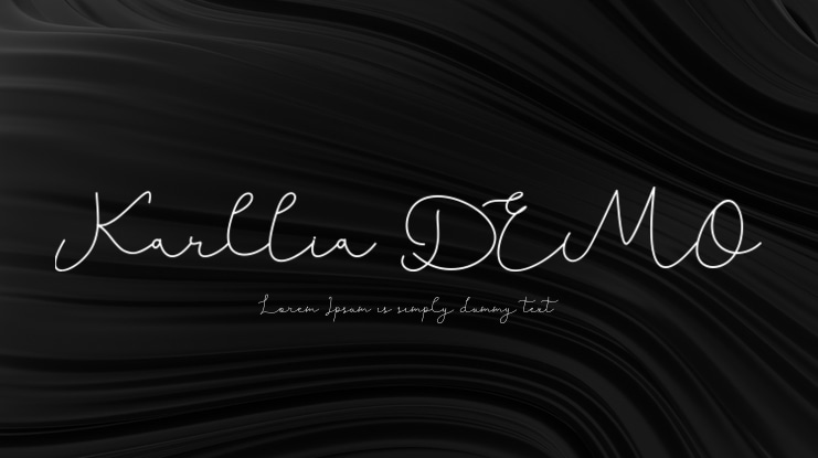 Karllia DEMO Font Family