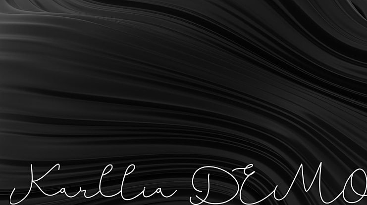 Karllia DEMO Font Family