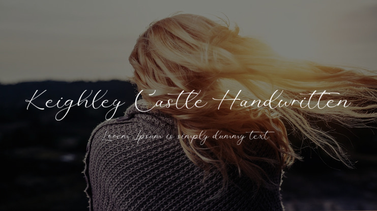 Keighley Castle Handwritten Font