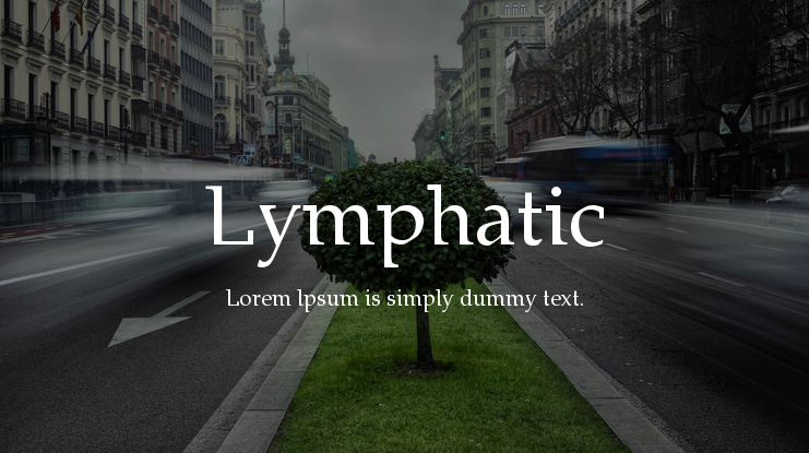 Lymphatic Font