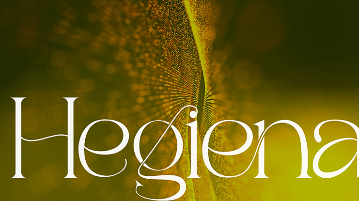 Hegiena Font