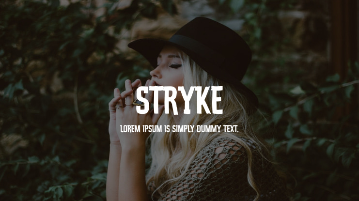Stryke Font