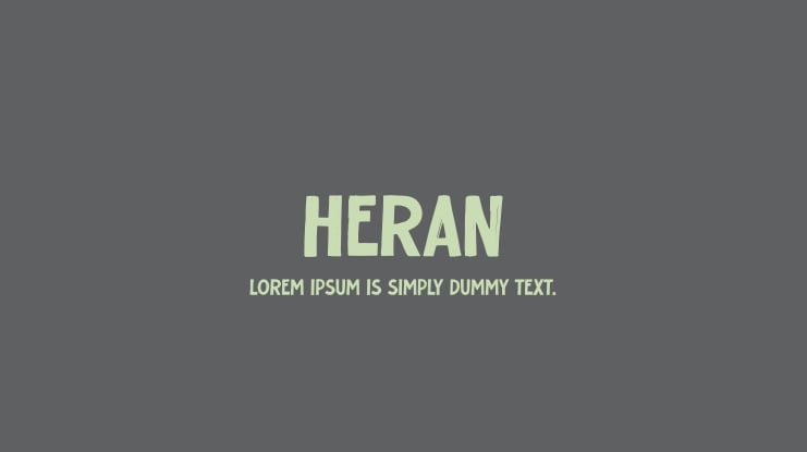 Heran Font