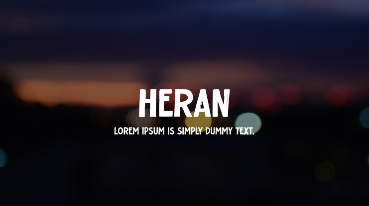 Heran Font