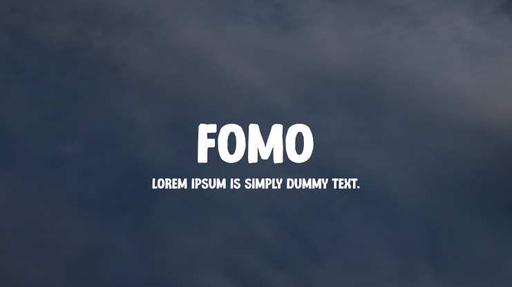 FOMO Font