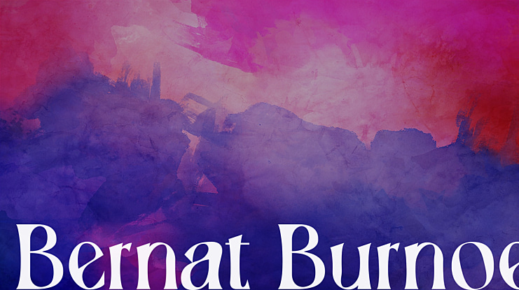 Bernat Burnoe Font