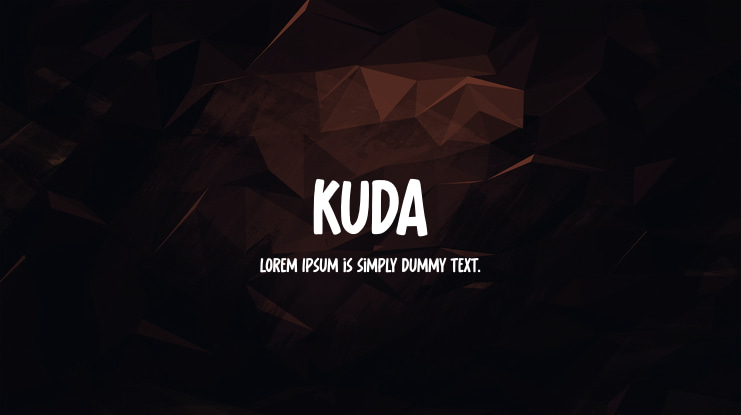 kuda Font